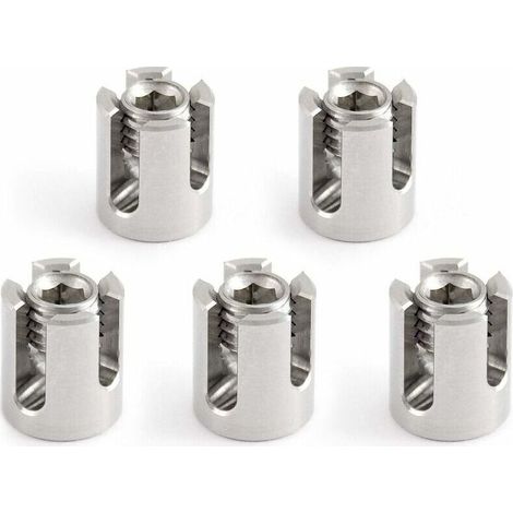 Lot de 5 serre-câbles en acier inoxydable (A4) - Pour câble de 2 mm - M8 (pour câble de 2 mm) (1/5)