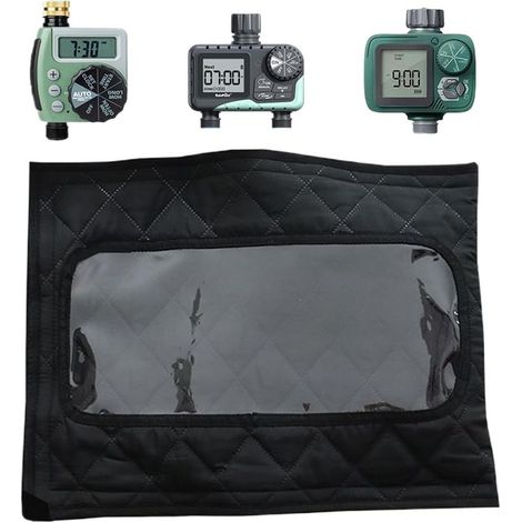 Housse de robinet Manchon isolé et visible anti-gel, housses de robinet réglables pour l'hiver, pour tuyau de congélation extérieur, arroseur extérieur, chauffage de câble d'allée 40.431cm (1/5)