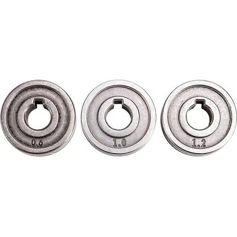 Galet d'entraînement pour dévidoir de fil de soudage, rainure en K, 0,6 mm à 1,2 mm, pour guide-fil MIG haute qualité (1/5)