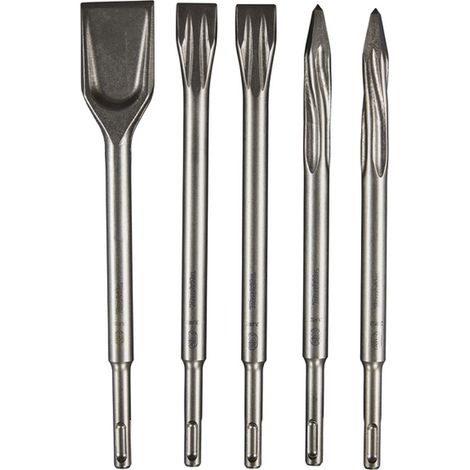 Makita E-13188 Set scalpelli 25cm SDS-Plus 5 pezzi