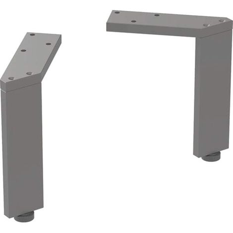 Geberit Set Füße, 2 Stück, höhenverstellbar, 15 - 15,8cm, (1/2)
