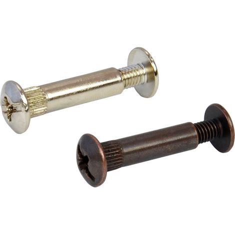 GIUNZIONE PER MOBILI mm 31 - finitura bronzata 250 PZ