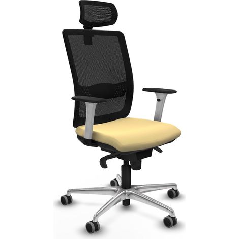 Sedia piqueras y crespo Haches bianco schiuma iniettata ergonomica (1/2)