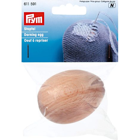 Prym 611591-1 Uovo rammendato, naturale, legno, On Size (1/2)