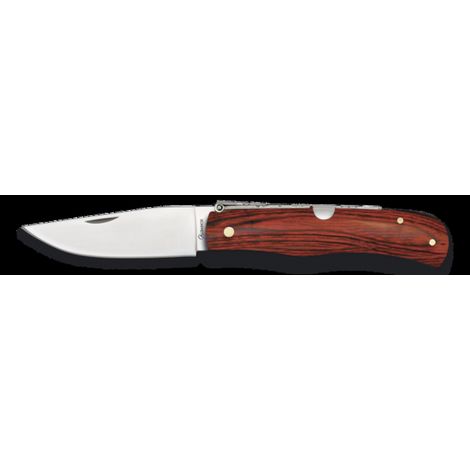 Couteau pliant Albainox manche pakkawood lame 8 cm