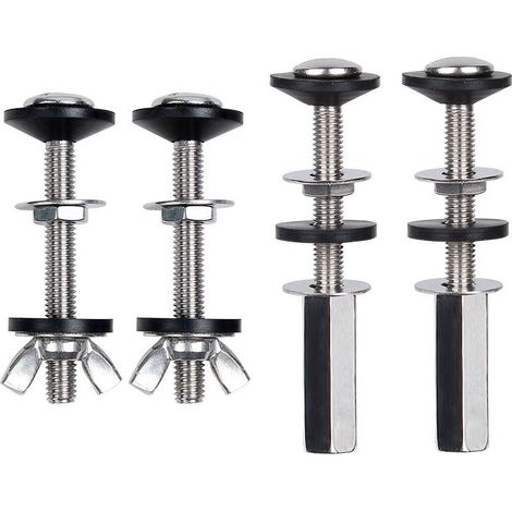2Paires Vis De Réparation Boulons De Montage Résistants à Corrosion Pour Joint Étanche Et Installation Facile Compatible Avec Plupart Des Modèles