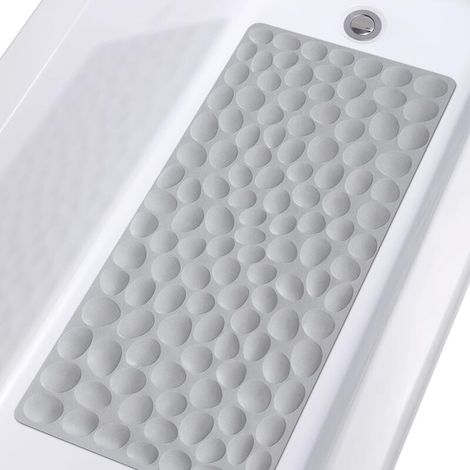 Tapis de bain antidérapant, gris (1/5)