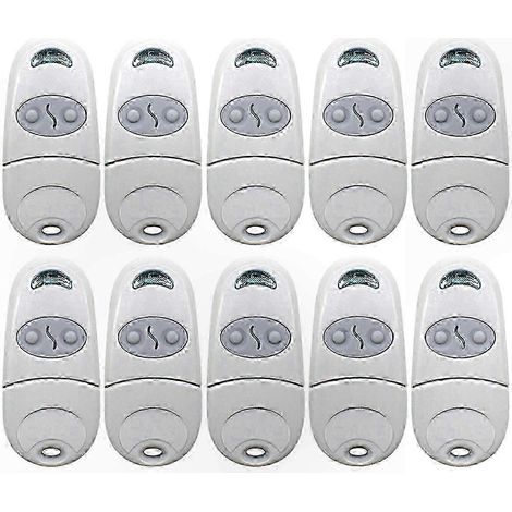433,92 MHz Drahtlose Fernbedienung für Tore und Garagen – 10er-Pack, Fernzugriffssystem, kompatibel mit Torantrieben und Öffnungssteuerungen (1/5)