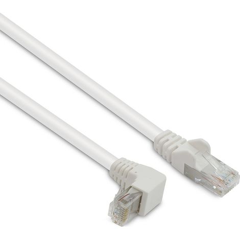 Câble Ethernet RJ45 CAT 5e mâle/mâle coudé - UTP 1,5 m (1/5)