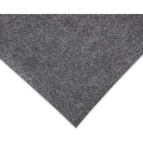 Rouleau de Feutre Aiguilleté Ep = 4,4 mm, Isolation acoustique légère, Anthracite, 200 x 450 cm