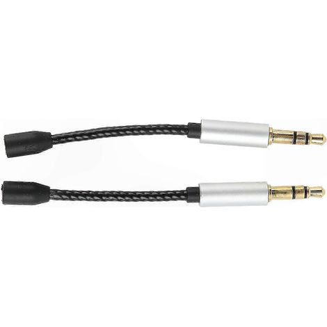 Ce câble adaptateur MMCX vers 3,5 mm plaqué or utilise un cœur en fibre optique OFC pour une transmission sans perte. (1/5)