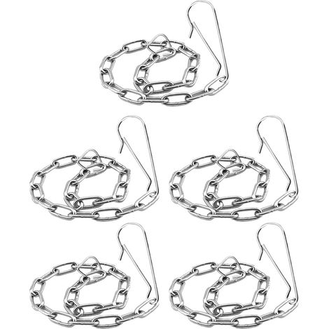 Chaînette de Clapet pour Réservoir, Acier Inoxydable, 5 Pièces (1/5)