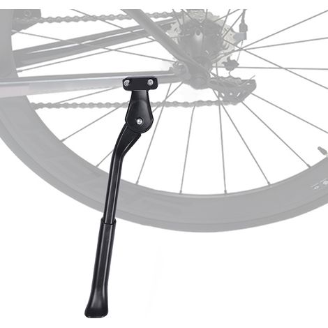Support latéral réglable en hauteur pour vélo de route et VTT 22-26 pouces, en alliage léger et durable. (1/5)