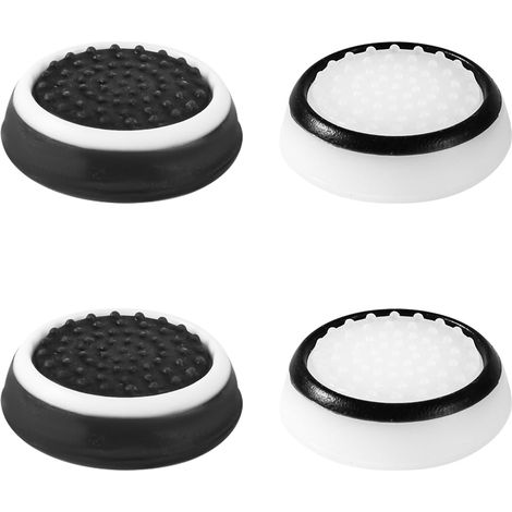 Set of 4 Thumb Grips, Silicone Thumb Grips for Controller Accessories for PS5 PS4 Xbox Series X/S Xbox One Switch Pro Controllers (1/5)