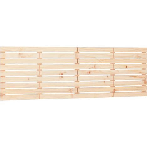 Accessorio per letto testiera pensile camera da letto 166 x 3 x 63 cm in legno di pino massiccio TDL0202764