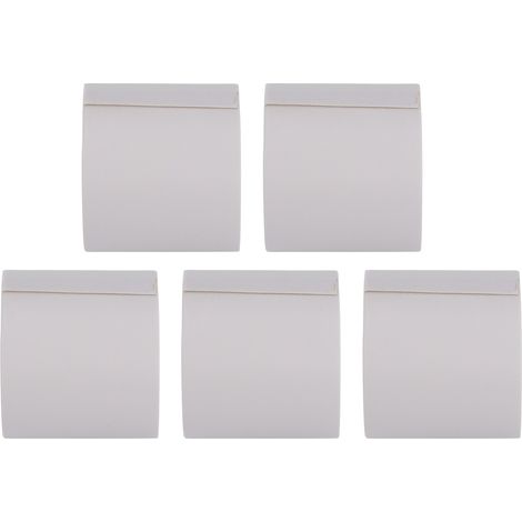 Lot de 5 rubans adhésifs résistants à l'huile pour tuyaux de climatiseur, protection de tubes, largeur 6 cm (gris) (1/5)
