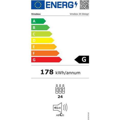 Cave à vin 24 bouteilles - encastrable - Vinobox (1/5)