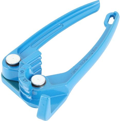 Cintreuse et presse à cintrer Outil de cintrage de conduites de réfrigérant pour climatisation, frein, carburant, 1/8 po, 3/16 po, 1/4 po, bleu Cintreuse et presse à cintrer (1/5)