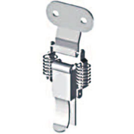 Fermeture caisse 7103 inox + crochet (1/5)