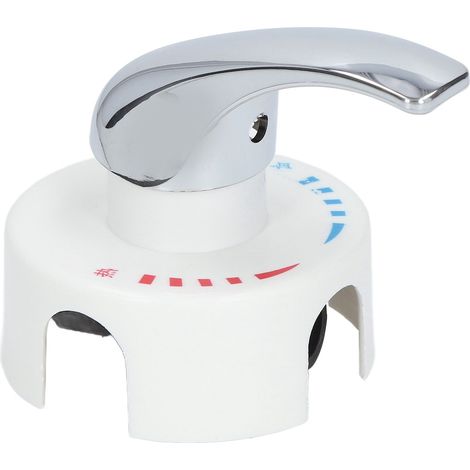 Robinet mélangeur thermostatique à filetage G1/2 pour chauffe-eau électrique, mitigeur eau chaude/eau froide pour usage domestique et hôtelier (1/5)