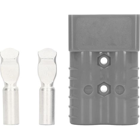 Connecteur de prise 350A 600V SH350, Double pôle, batterie à courant élevé, Kit rapide pour voiture, caravane solaire, bateau, chariot élévateur, gris (1/5)