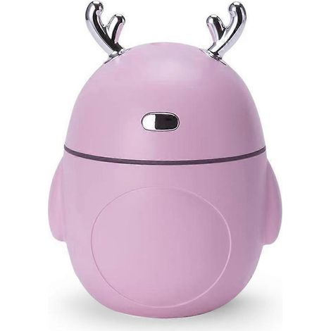 Mini humidificateurs, petit humidificateur pour chambre, maison, voyage, bureau et plantes - Rose (1/5)