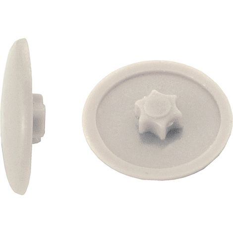 Cappucci coprivite Torx bianco TX 25 - 50 pz.