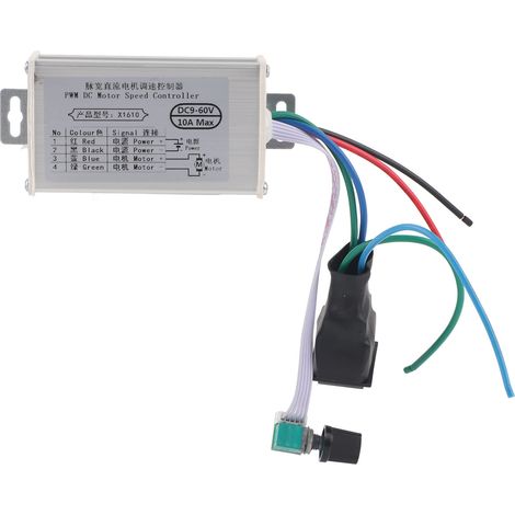 DC-Motor-Drehzahlregler 10A CW/CCW Motor-Drehzahlregler 960V PWM-ControllerDC9-60V (1/5)