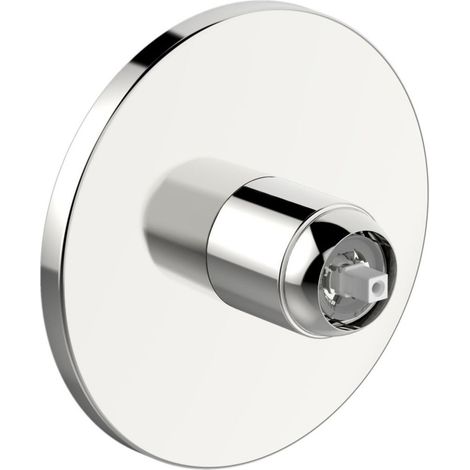 HANSA Set di montaggio finale per miscelatore doccia HANSAVAROX PRO 4055 Rosone rotondo Cromo, 40559183