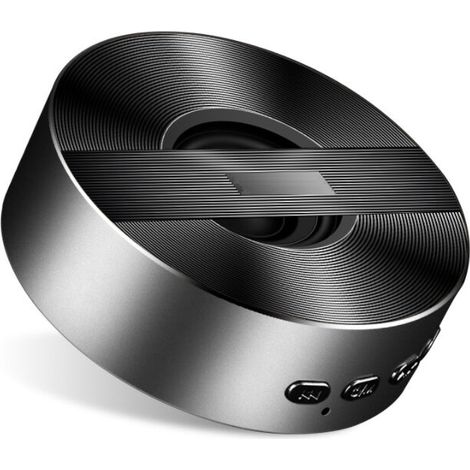 Haut-parleur Bluetooth sans fil, mini haut-parleur camion haut-parleur (noir) (1/4)