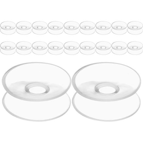 Ventouses double face de 30 mm, lot 20, pour tables, protections (1/5)