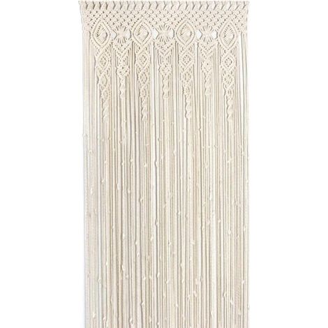 95x200cm Macrame Wall Hanging, Woven Macrame for Door, Room Divider, Window Curtain, Door Curtain, Wedding Backdrop, Bohemian Wall Decoration