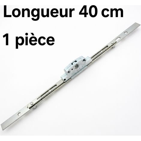 Tringle de transmission crémone pour fenêtre PVC ouverture extérieure 40 cm 40cm 375 g – Livraison gratuite