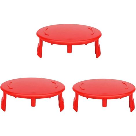 Lot de 3 couvercles bobine F016F04841 pour débroussailleuse Bosch AFS 23-37 Bobine fil F016800431 - (1/5)