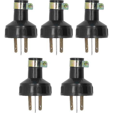 5Pcs Fiche Générateur Essence 3 Broches Kit ABS 250V 15A pour ET950 ET650 TG950 (1/5)