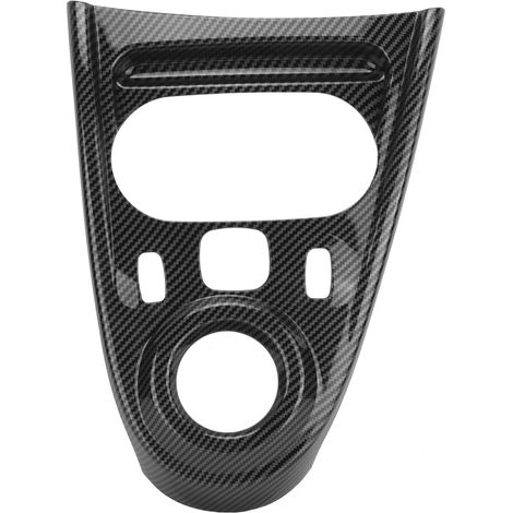 Diese Schaltkulissenabdeckung eignet sich für Zubehör im Fahrzeuginnenraum, lässt sich dank doppelseitigem Klebeband einfach montieren und besteht aus ABS-Material mit Carbonfaser-Textur, was ihr ein  (1/2)