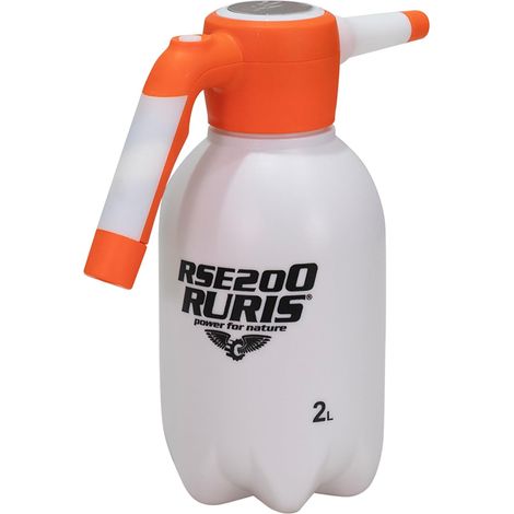 RURIS Pulvérisateur Électrique RSE 200, Réservoir 2L, Buse Ajustable, Pression 2 Bar, Batterie 2Ah, Display LED Niveau Batterie, Jardin et Serre