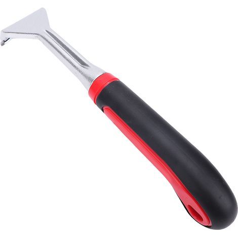 Grattoir en carbure ergonomique 2 1/2 pouces, outil d'élimination de la peinture pour vernis, colle, glaçage sec, mastic, rayures (1/5)