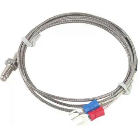 Für 1M/2M/3M Thermoelement Typ K, Steuergewinde M6, Schraubfühler, Temperaturregler 0-400°C, Sensorfühler-JXLGV (1/4)