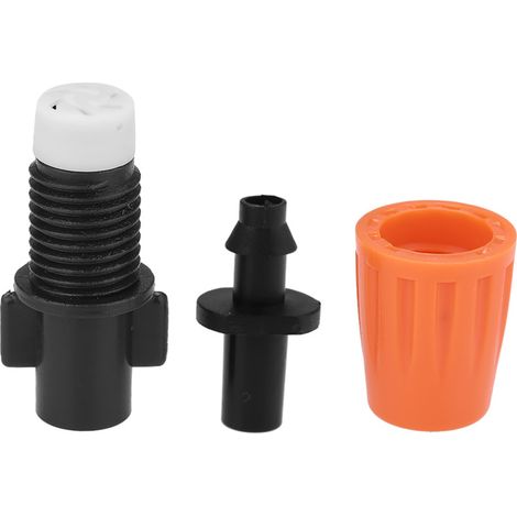Lot de 50 buses de brumisation réglables pour irrigation goutte à goutte de jardin, têtes d'arrosage à micro-débit. (1/5)