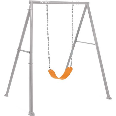 Balançoire de jardin 2en1 en acier avec sièges interchangeables pour enfants de 3 à 10 ans INTEX 44114 (1/5)