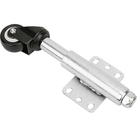 Roue pivotante à ressort de 5 cm (2 po) en polyuréthane pour portail, robuste, capacité de charge de 50 kg (110 lb). (1/5)