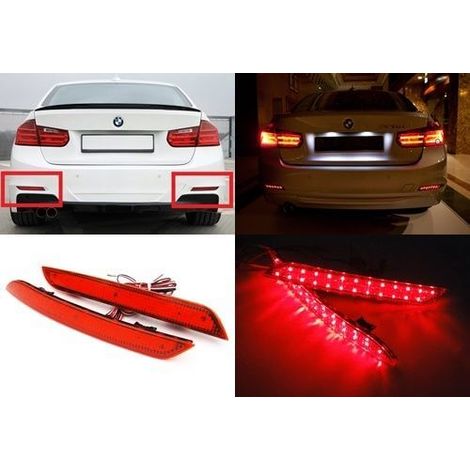 Kit 2 Fanali Posteriori A Led Rosso Per BMW Serie 3 4 F30 F31 F32 F33 F34 F35 F36 316d 316i 318d 320d 320i 320Li (1/3)