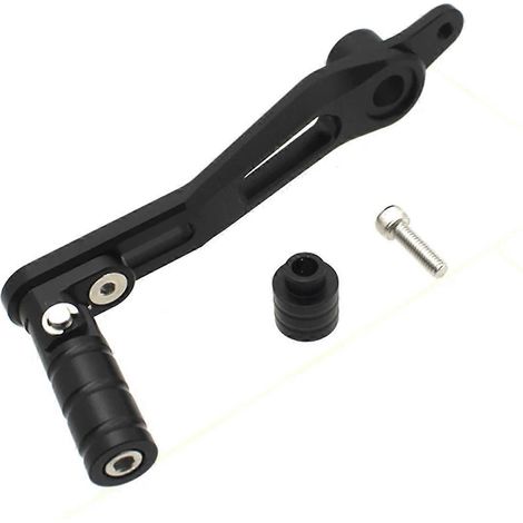 Ensemble de levier de vitesse et de pédale de changement de vitesse pour moto, noir-- (1/5)