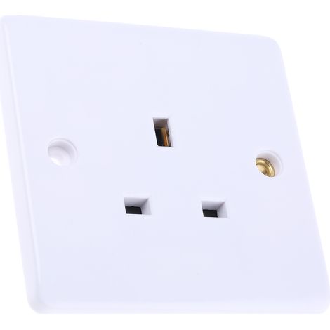 Prise électrique RS PRO, Montage encastré, Type G - Britannique, , IP20 ( Prix pour 1 ) (1/2)