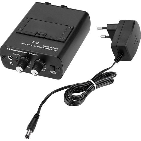 Amplificateur Casque Monitoring ANLEON S1 100-240V pour Écouteurs Intra-auriculaires (Système EU) (1/5)