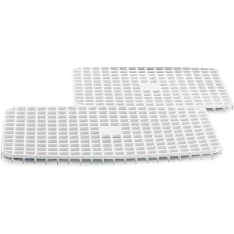 Giganplast rete salvapiatti 33x24x2 h bianca in polipropilene