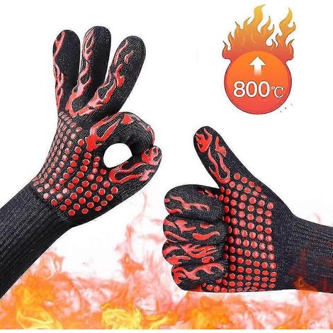 Hitzebeständige Grillhandschuhe, feuerfeste Ofenhandschuhe, Mikrowellenhandschuhe, 8 Modelle (1/4)