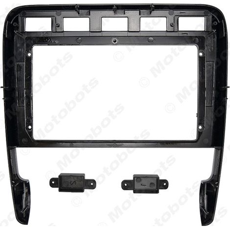 Versatile frame for 9-inch Android large screen navigation panel of 2009 Porsche Cayenne Turbo