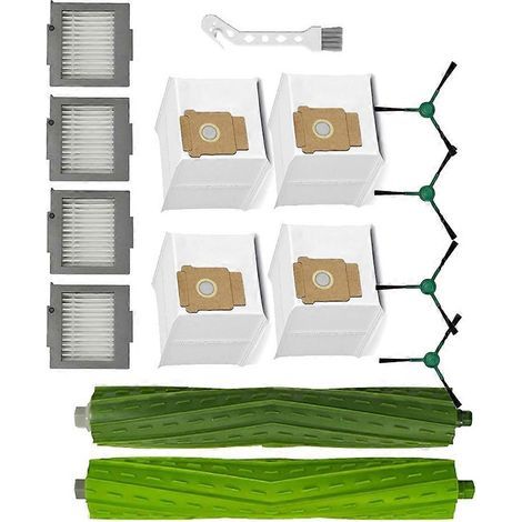 15 pour Max 705 Vac/Plus 504 Vac Sweeping Machine Accessoires Main Side Brosse Filtre Dust Bags (1/4)